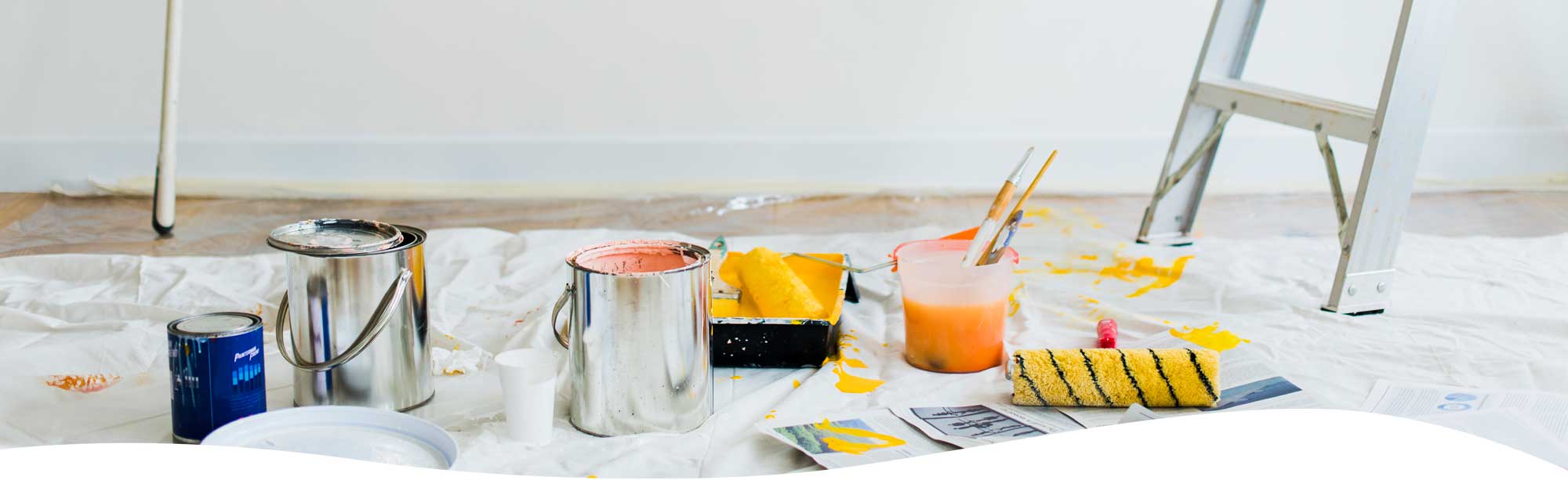 Renovierungsarbeiten im Innen- und Außenbereich